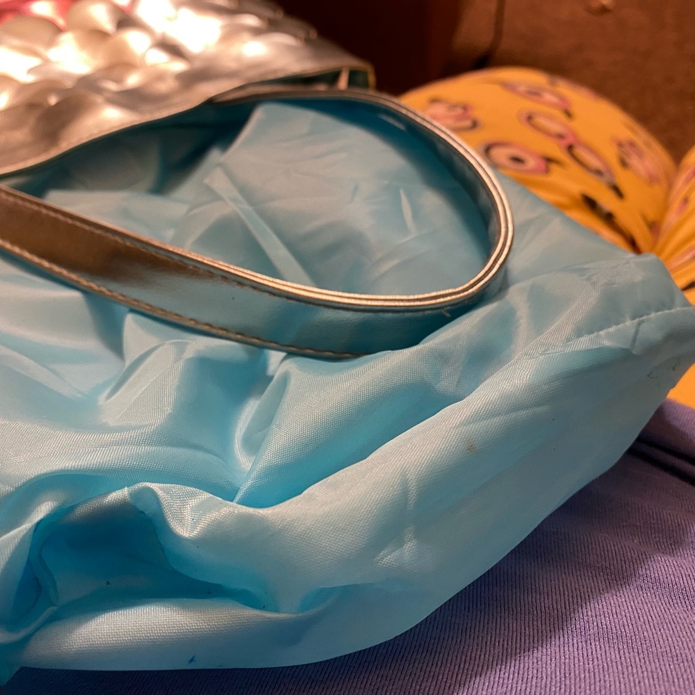 Target Mermaid Scale Style Tote Bag With Pastel Colors Blue-Pink-Yellow Used - Picture 8 of 9